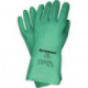 Gant de protection chimique ou taille 8 vert EN 388. EN 374 catégorie III PROMAT