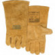 Gant de soudeur Bucktan taille L (9) jaune croûte de cuir EN 388, EN 12477, EN 1149-2 5 paire WELDAS (Par 5)