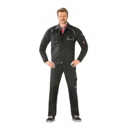 Blouson à ceinture Canvas 320 Nr.2114 Taille 60 noir/noir