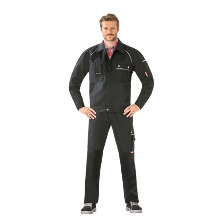 Blouson à ceinture Canvas 320 Nr.2114 Taille 60 noir/noir