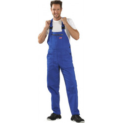 Salopette BW 290 taille 46 bleu granuleux 100 % coton PLANAM