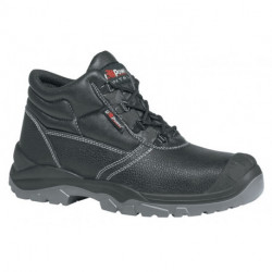 Botte de sécurité Safe UK taille 48 noir S3 SRC EN ISO 20345 cuir bovin U.POWER
