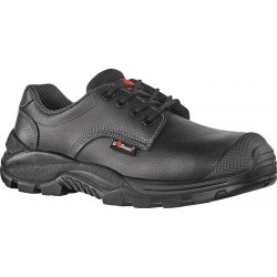 Chaussure de sécurité Lynx UK taille 46 noir S3 SRC EN ISO 20345 cuir pleine fle