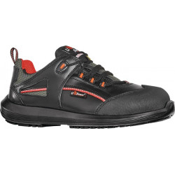 Chaussure de sécurité Iroko taille 46 noir/rouge S3 SRC ESD EN ISO 20345 cuir li