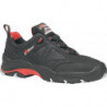Chaussure de sécurité Torpedo taille 46 noir/rouge S3 SRC EN ISO 20345 cuir liss
