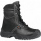 Botte de sécurité hiver Krotal UK taille 42 noir cuir bovin S3 SRC CI EN ISO 203