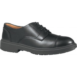 Chaussure de sécurité LONDON taille 44 noir S3 SRC EN ISO 20345 cuir lisse U.POW