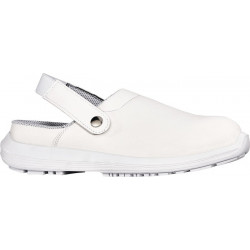 Chaussure de sécurité Clog Surge taille 37 blanc microfibres SB E A FO SRC EN IS