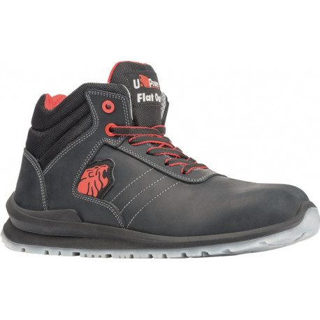 Botte de sécurité WALTER taille 46 noir S3 SRC EN ISO 20345 cuir pull-up U.POWER