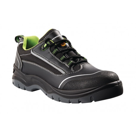 Chaussure de sécurité Kuba taille 44 noir/vert S3 SRC ESD EN ISO 20345 microfibr