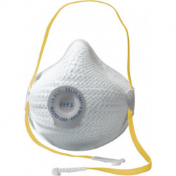 Masque de protection respiratoire AIR 325501 EN 149:2001 + A1:2009 FFP3 NR D S/M (Par 10)
