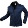Veste en softshell 1696 taille M bleu nuit 100 % PES BP