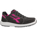 Chaussure de sécurité pour femmes RedUp ELECTRA taille 36 noir/lilas S1P SRC ESD EN ISO 20345 cuir suédé doux perforé U.POWER