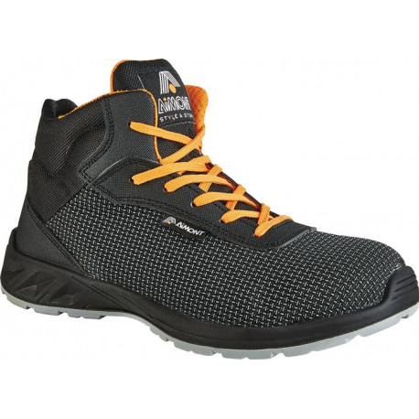 Botte de sécurité Diamont AVANGER taille 40 noir/orange S3 SRC EN ISO 20345 Putek AIMONT