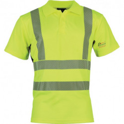 Polo de signalisation Prevent® Trendline taille L jaune néon PREVENT TRENDLINE