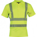 Polo de signalisation Prevent® Trendline taille M jaune néon PREVENT TRENDLINE