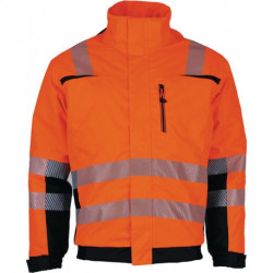 Blouson pilote protect. et signalisat. Prevent® Trendline taille XL orange/noir