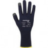 Gant tricot fin pour smartphones taille 8 bleu foncé support : coton élasthanne (Par 12)