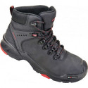 Botte de sécurité Brooklyn taille 42 noir/rouge S3 SRC HRO EN ISO 20345 cuir bov