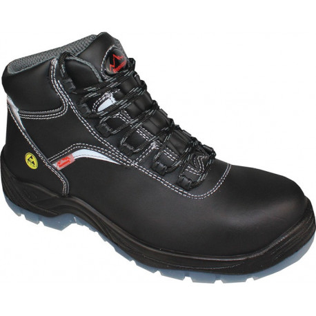 Botte de sécurité Arona-ESD Taille 47 noir S3 ESD EN20345/EN ISO 61340-5-1