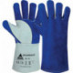 Gant de soudeur Bleu taille 10 bleu/gris cuir fleur de vachette refendu (Par 6)