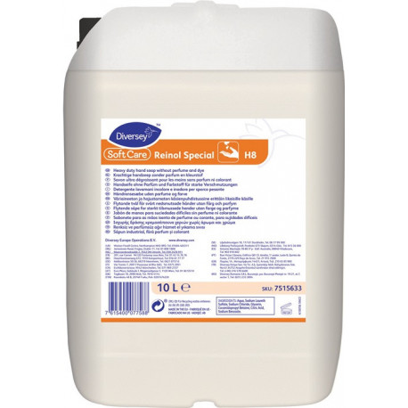 Savon en crème Soft Care REINOL Special 10 l adapté à 9000 473 001 DIVERSEY