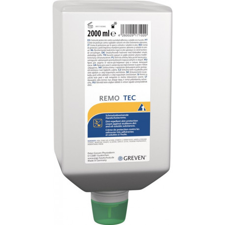 Crème de protection pour les mains GREVEN® REMO TEC 2 l sans silicone parfumé L