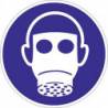 Pictogramme d'obligation ASR A1.3/DIN EN ISO 7010 utiliser la protection respira