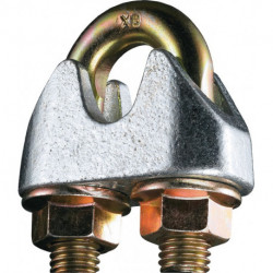 Serre-câble de sécurité DIN 1142-EN 13411-5 filetage M6 taille nominale 65 mm g (Par 100)