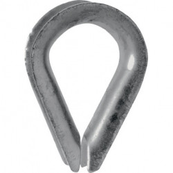 Cosse de câble DIN 6899 forme B 4 mm taille nominale de la corde 35 mm électrog (Par 100)