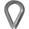 Cosse de câble DIN 6899 forme B 4 mm taille nominale de la corde 35 mm électrog (Par 100)