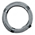 Câble en acier D. 30 mm longueur 280 m 6 x 7 + 1 FE force de rupture minimum 5
