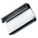 Agrafe de fermeture l.13xL27 mm pour ruban d’emballage en acier de 13 mm galvanisé (Par 3000)