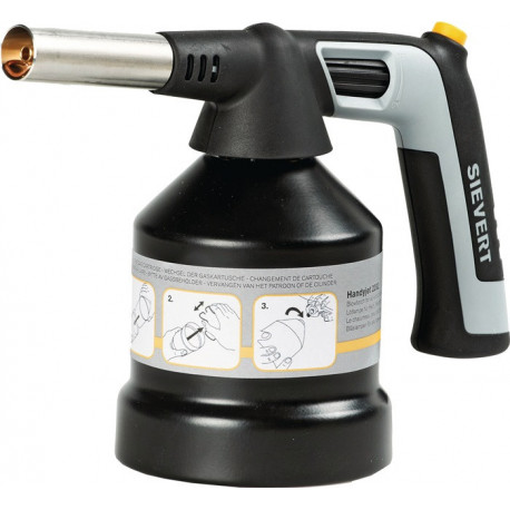 Lampe à souder Handyjet 2283 sans cartouche perçable 140 g/h 1,8 kW SIEVERT