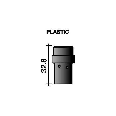 Distributeur de gaz noir 32 mm pour ERGOPLUS 36 TRAFIMET (Par 10)