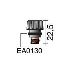 Capuchon de torche court ERGOTIG 17/18/26 22,5 mm TRAFIMET (Par 10)