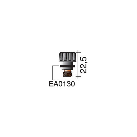 Capuchon de torche court ERGOTIG 17/18/26 22,5 mm TRAFIMET (Par 10)