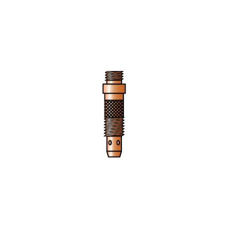 Boîtier de douilles de serrage D. 3,2 mm longueur 47 mm standard ERGOTIG 17/18/26 TRAFIMET (Par 10)