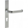 Poignée porte PAN 1200/9203 Alu.F1 PZ pour porte 68-75mm EDI