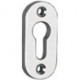 Rosace porte 1393/0003 Alu.F1 -7mm PZ ov.EDI