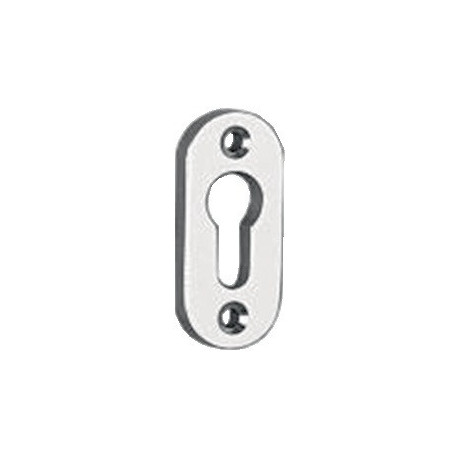 Rosace porte 1393/0003 Alu.F1 -7mm PZ ov.EDI