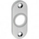 Rosette porte .3392/0000 Alu.F1 8mm rd.ov.EDI