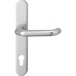 Poignée porte-1/2 Ini-Garnitur Kronos 1300/0235 Alu.F12 PZ EDI