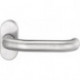Poignée porte 1300/2133 Inox EST courbé carré.9mm EDI