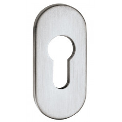 Rosace porte 0811/6003 Alu.F12 -6mm PZ ov.EDI