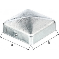 Chapeau de poteau 70x70mm Forme carré GAH (Par 10)