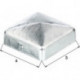 Chapeau de poteau 90x90mm Forme carré GAH (Par 10)