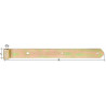 Penture L.1400x20x60mm S.8mm D.20mm Acier galvanisé jaune.rd GAH