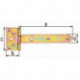 Charnière longue L.292 x 44xB.92 x 34xS.3mm VA GAH (Par 6)