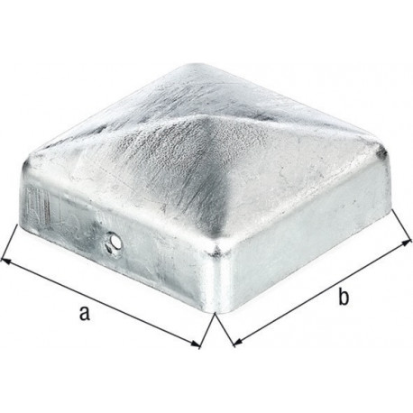 Chapeau de poteau 90x90mm Forme carré Inox ma GAH